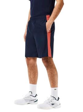 Short Lacoste Sportsuit Marino Para Hombre