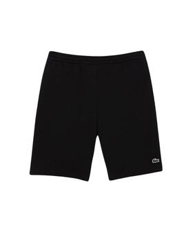 Bermudas Lacoste Eco Negro Para Hombre