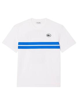 Camiseta Lacoste Heritage Blanco Para Hombre