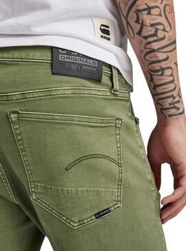 Bermudas G-Star Slim Elto Verde para Hombre