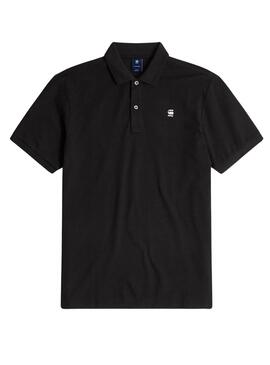 Polo G-Star Dunda Slim Negro Para Hombre