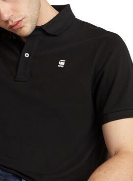 Polo G-Star Dunda Slim Negro Para Hombre