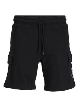 Bermudas Jack and Jones Swift Cargo Negro Para Hombre