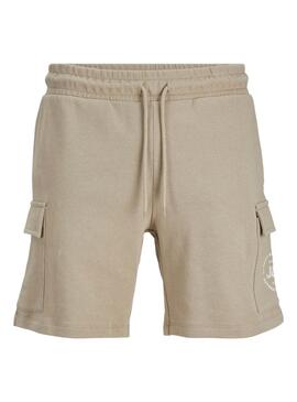 Bermudas Jack and Jones Swift Beige Para Hombre