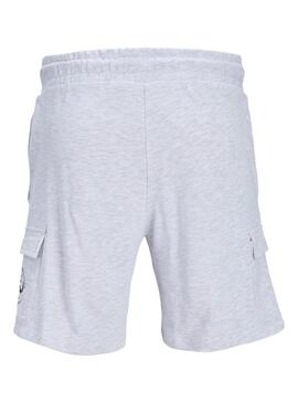 Bermudas Jack and Jones Swift Cargo Blanco Para Hombre