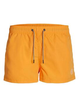 Bañador Jack and Jones Bora Bora Naranja Para Hombre