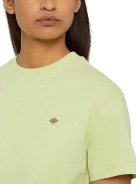 Camiseta Dickies Oakport Verde Para Mujer