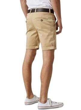 Bermuda Altonadock Beige Para Hombre