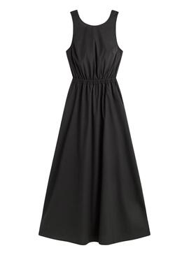 Vestido Galena Ecoalf Negro para Mujer