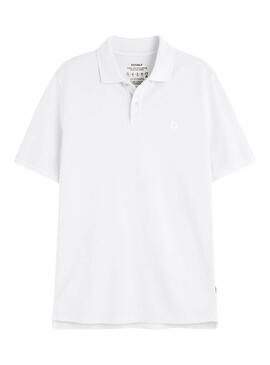 Polo Tedalf Blanco Ecoalf para Hombre