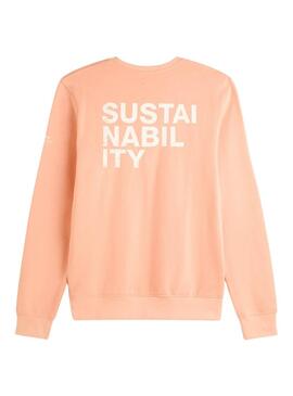 Sudadera Warren Naranja Ecoalf para Hombre