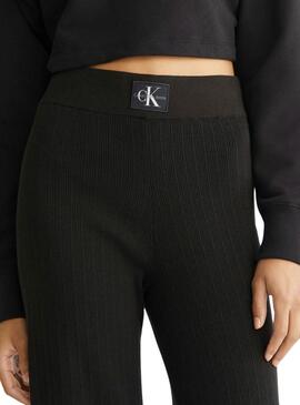 Pantalon Calvin Klein Jeans Variegated Negro