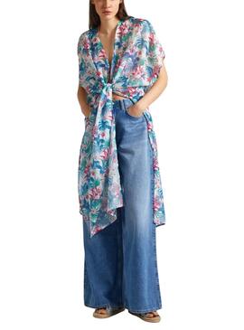 Kaftan Pepe Jeans Hibiscus Estampado Floral