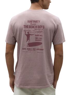 Camiseta Ecoalf Surfin Marrón Para Hombre