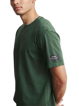 Camiseta Ecoalf Vente Verde Para Hombre