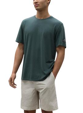 Camiseta Ecoalf Vente Verde Para Hombre