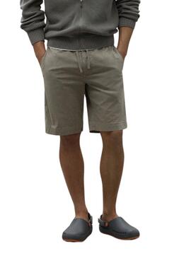 Bermudas Ecoalf Ethica caqui para hombre