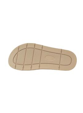 Sandalias Ecoalf Frida beige para mujer