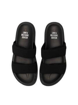 Sandalias Ecoalf Frida negro para mujer