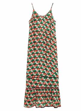 Vestido Superdry maxi cami dress naranja para mujer