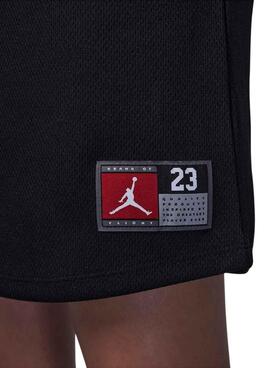 Vestido Jordan 23 negro para niña