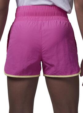 Short Jordan SKA Lemonade rosa para niña