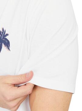 Camiseta Jack and Jones Summer blanco para hombre