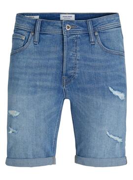 Bermudas Jack and Jones Rick azul para hombre