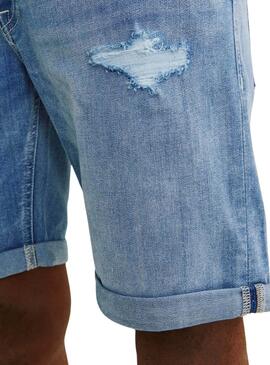 Bermudas Jack and Jones Rick azul para hombre