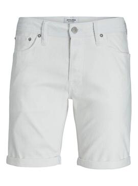 Bermudas Jack and Jones Rick blanco para hombre
