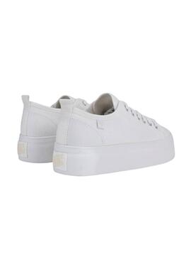 Zapatillas Walkin Pitas blancas Cloe para mujer