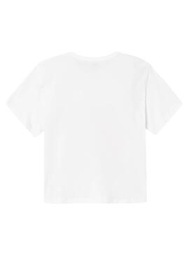 Camiseta Name It Javase blanco para niña