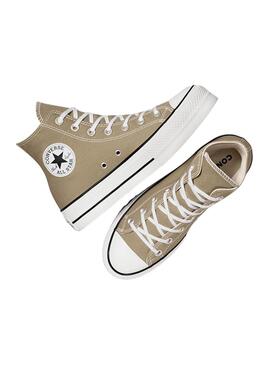 Zapatillas Converse Chuck Taylor All Star Lift Beige 