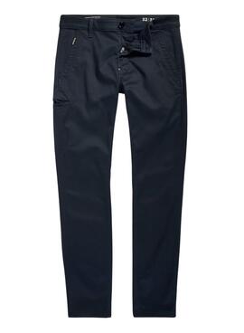 Pantalón G-Star Skinny Chino 2.0 Marino Hombre