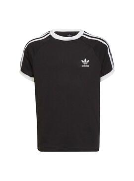 3STRIPES TEE NEGRO HK0264