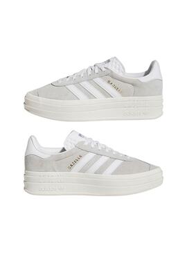 GAZELLE BOLD W  GRETWO/FTWWHT/CWHITE