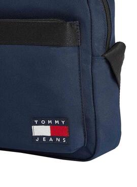 Bolso bandolera Tommy Jeans Essential Daily Reporter azul marino