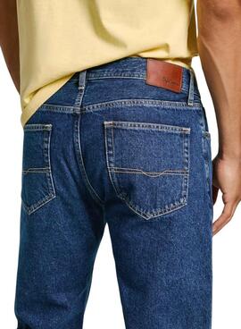 Pantalón Vaquero Pepe Jeans loose denim oscuro para hombre