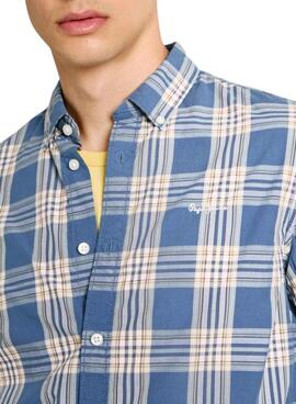 Camisa Pepe Jeans Markle azul para hombre