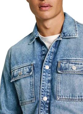 Sobrecamisa Pepe Jeans denim para hombre