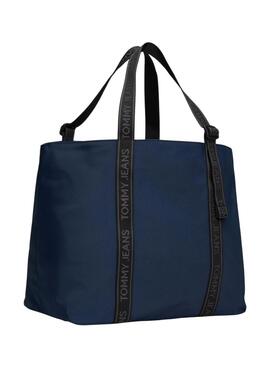 Bolso Tommy Jeans Essential Daily Tote marino para mujer