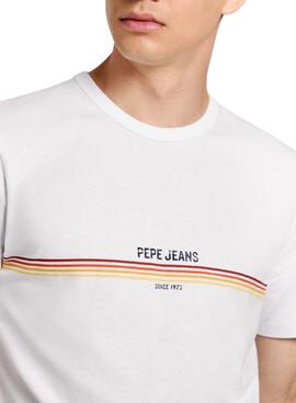 Camiseta Pepe Jeans Adur blanco para hombre