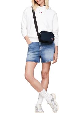 Bolso Tommy Jeans Essential Daily Crossover marino para mujer