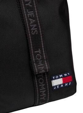 Bolso Tommy Jeans Essential Daily Mini Tote negro para mujer