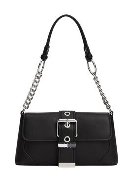 Bolso Tommy Jeans Idol Shoulder negro para mujer