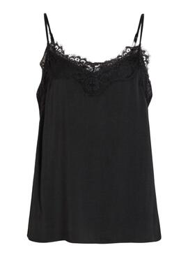 Top lencero Vila Vicava negro para mujer