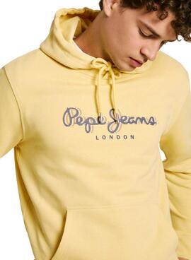 Sudadera Pepe Jeans Saul amarillo para hombre