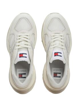 Zapatillas Tommy Jeans Trendy blanco para mujer