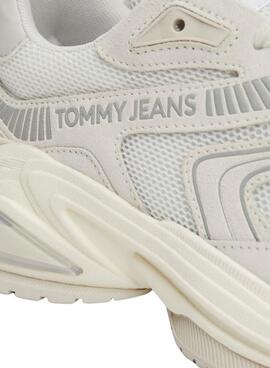 Zapatillas Tommy Jeans Trendy blanco para mujer