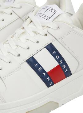 Zapatillas Tommy Jeans Brooklyn blanco para mujer